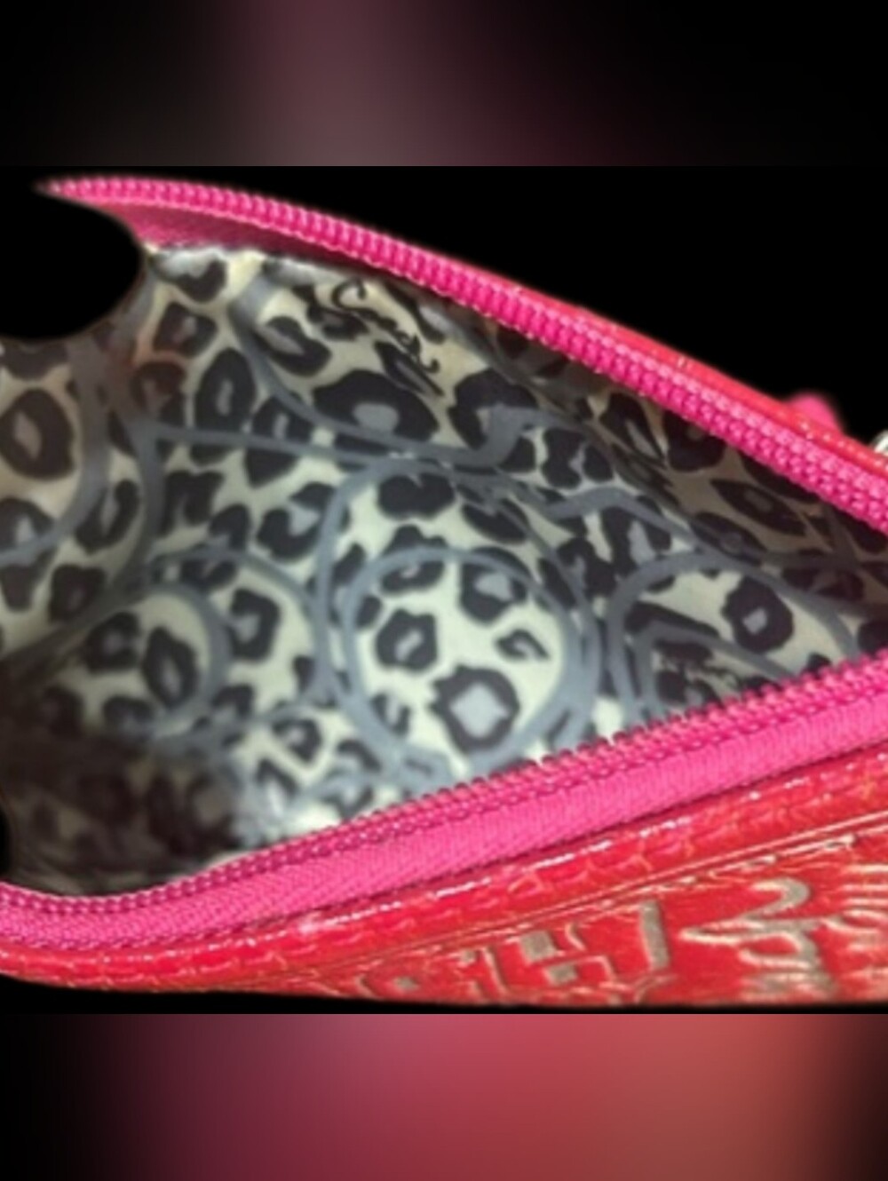 COACH POPPY Pink wristlet - Picture 3 of 5